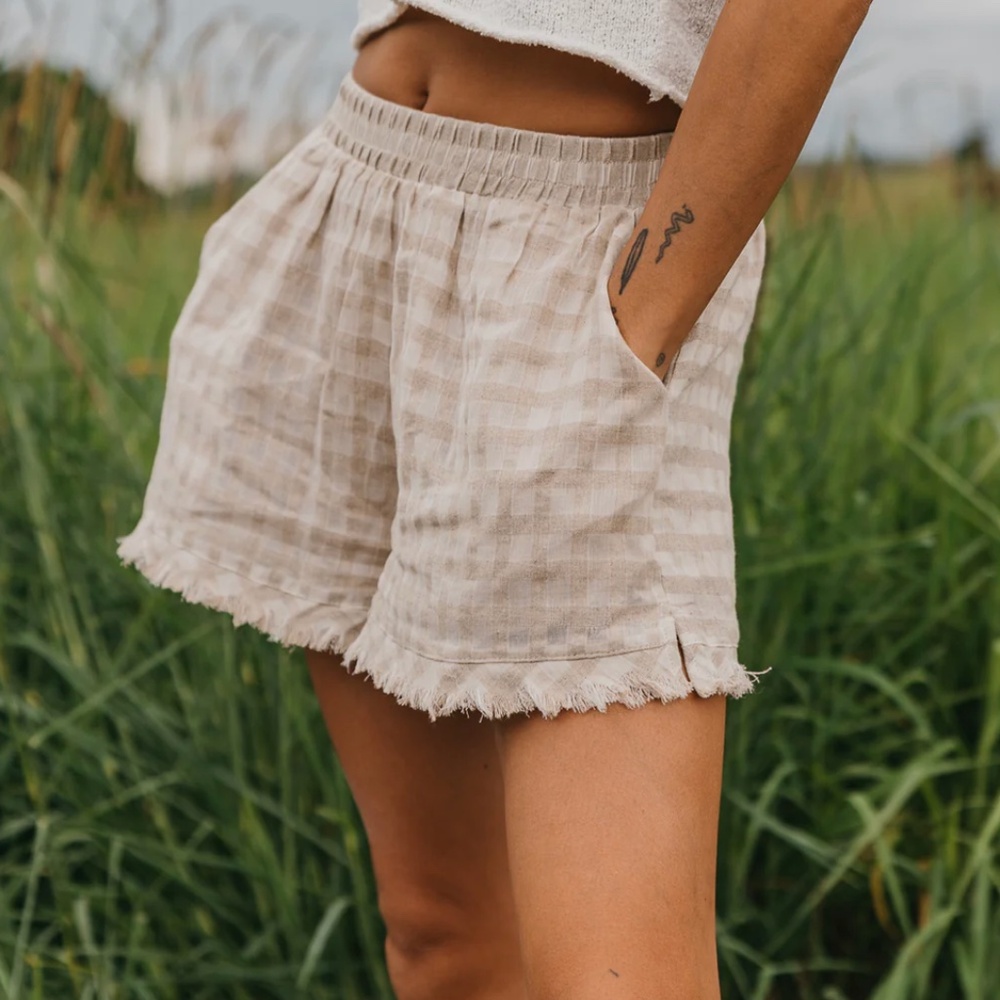 Last chance! Ottway the Label checkered shorts